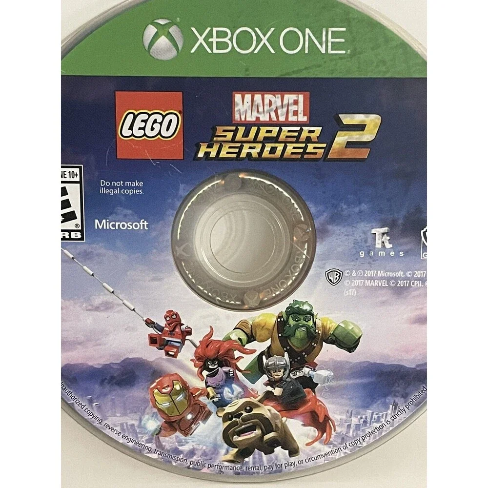 LEGO Marvel Super Heroes 2 (Microsoft Xbox One, 2014) X1 Disc Only